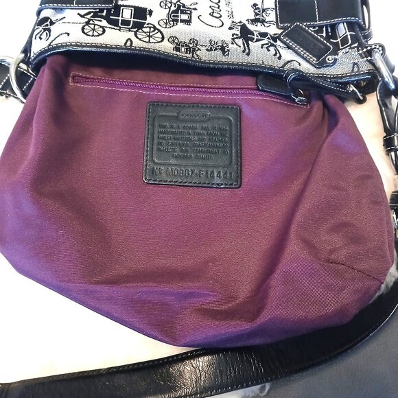 COACH - 2009 Crossbody Canvas and Leather - Picture 5 of 16